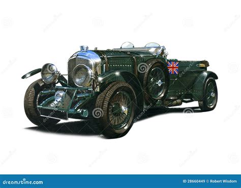 Vintage 4 And A Half Litre Blower Bentley Editorial Stock Image - Image: 28660449