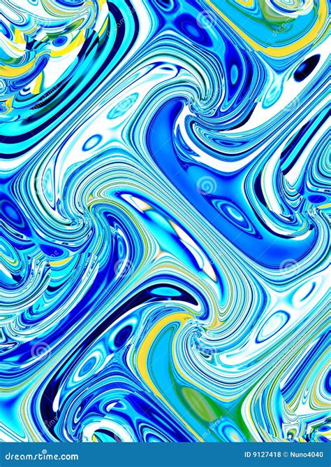 Blue abstract pattern stock illustration. Illustration of smoke - 9127418