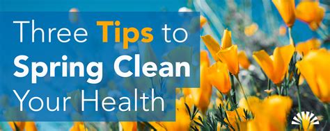 Three Tips to Spring Clean Your Health | Beach Cities Health District