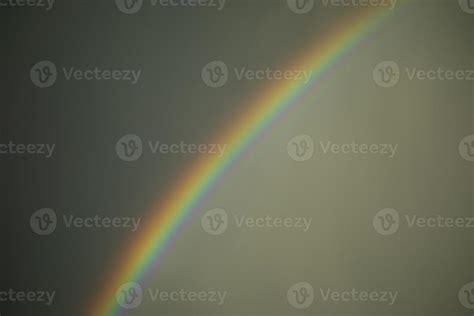 Rainbow in sky. Atmospheric phenomenon. Refraction of light. 12816774 Stock Photo at Vecteezy