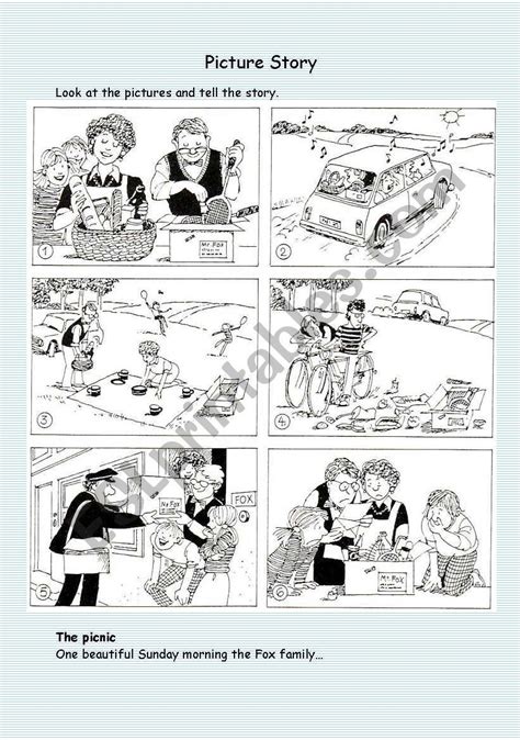 Picture Story worksheet | Picture story, Picture story writing, Picture ...