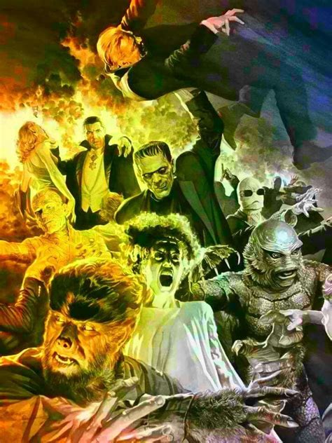 Stunning Universal Monsters Artwork by Alex Ross