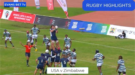 USA v Zimbabwe HIGHLIGHTS World Rugby U20 Trophy 2023 Match Day 3 (Nairobi, Kenya) - YouTube