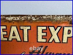 Vintage Esskay Meat Products Sign Parker Metal Decorating Co Baltimore MD | Vintage Advertising Sign