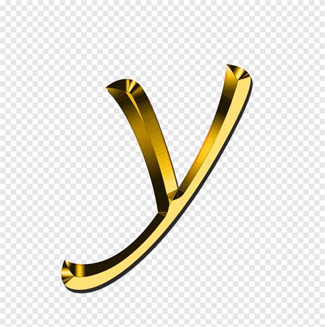 Gold Y logo, Small Letter Y, alphabet png | PNGEgg