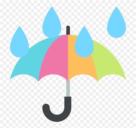 Umbrella With Rain Drops Clipart (#3535721) - PinClipart