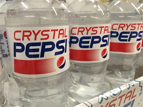 Crystal Pepsi Is Back On Shelves For What May Be The Last Time Ever