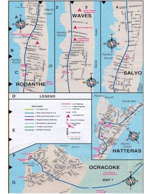 Print Free Hatteras Island Street Maps