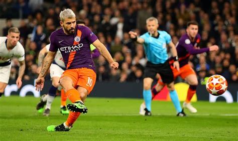 Sergio Aguero penalty: Did you see how Man City boss Pep Guardiola ...