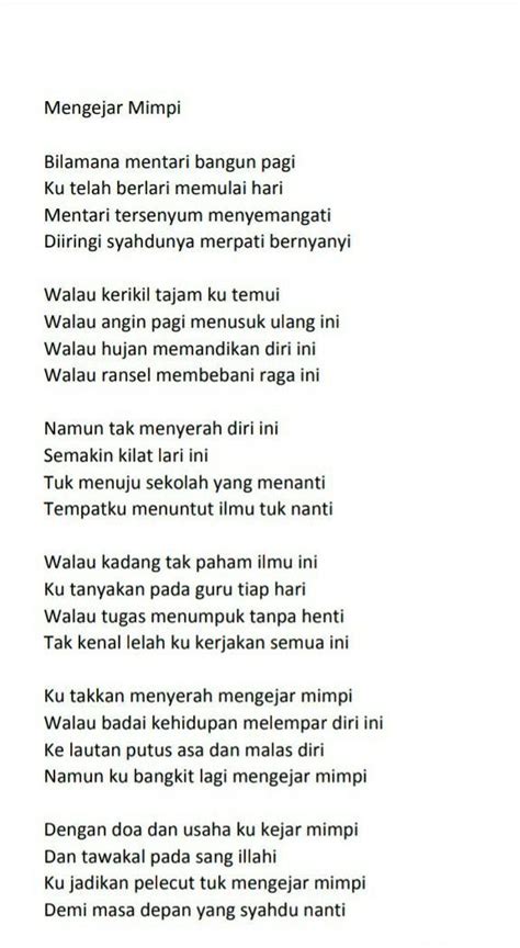 Puisi Tentang Impian – Meteor