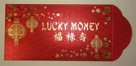 Pack of 10 Deluxe LUCKY MONEY Red Envelopes CHINESE NEW YEAR Gift ...