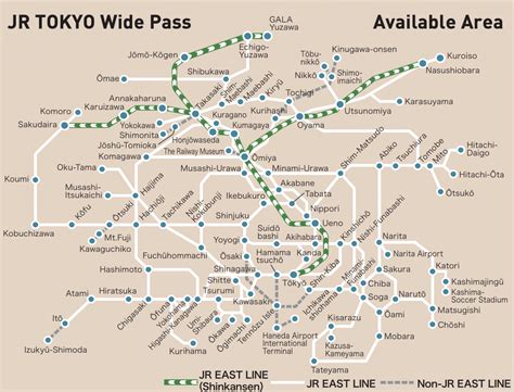 Japan Train Travel Tips- How to use Japan Rail Tokyo Wide Pass