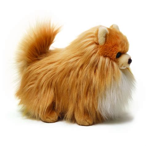 Plush Dog Pomeranian Stuffed Animal Toy Puppy Pet Soft Doll Boo Collection Gift | eBay