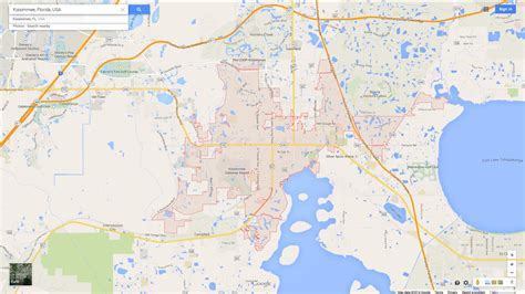 Kissimmee Florida Map