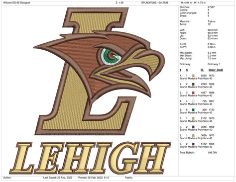 Lehigh Mountain Hawks - Alternate Logo (2004) - College Sports ...