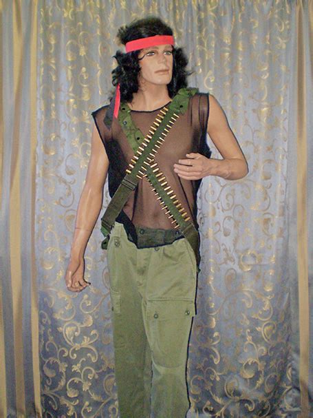 Rambo Men's John Rambo Costume | ubicaciondepersonas.cdmx.gob.mx