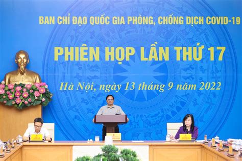 Thủ tướng Phạm Minh Chính chủ trì phiên họp Ban Chỉ đạo phòng, chống dịch COVID-19