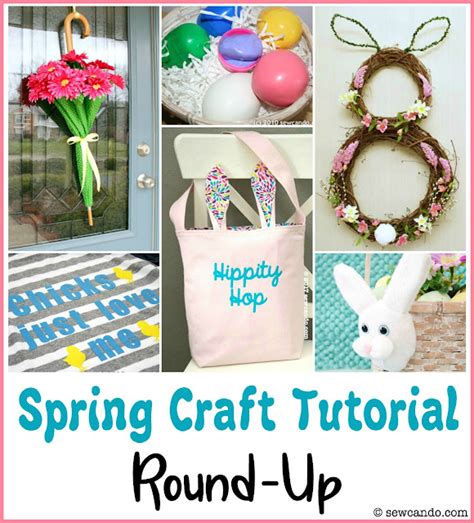 Sew Can Do: Favorite Springtime & Easter Crafts Round-Up