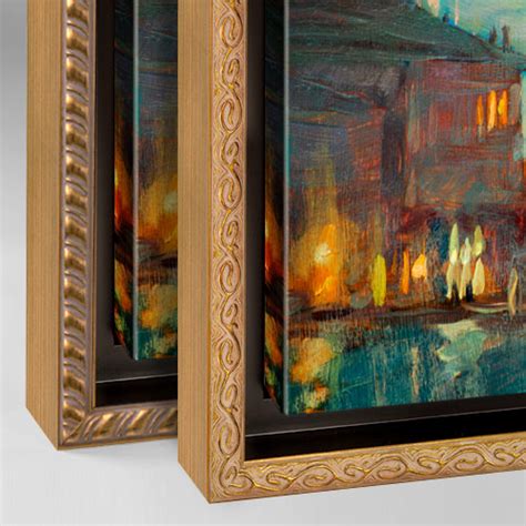 Ornate Canvas Floater Frames | Wood Canvas Frames | Pictureframes.com ...