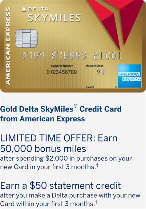 Gold Delta SkyMiles Card Review: 50,000 Miles and $50 Statement Credit