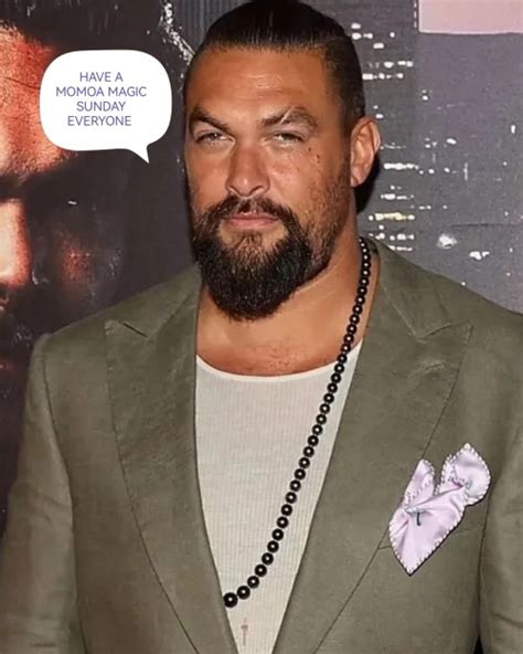 Momoa Magic — JM in Once upon a time in Venice 😍