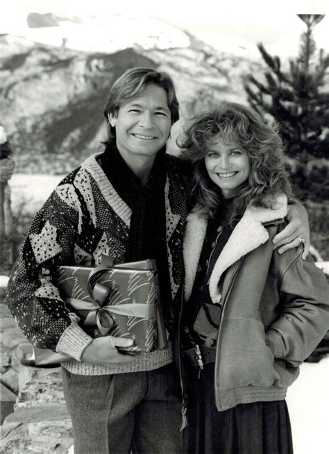 John and Cassandra - Christmas in Aspen, 1988. | John denver, John denver pictures, John denver ...