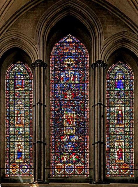 Salisbury cathedral stained glass