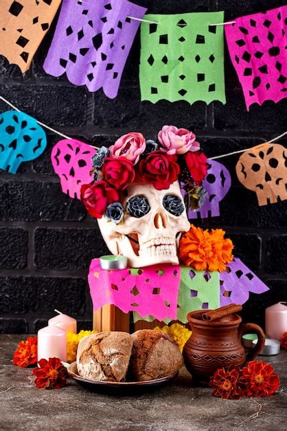 Premium Photo | Traditional day of the dead food