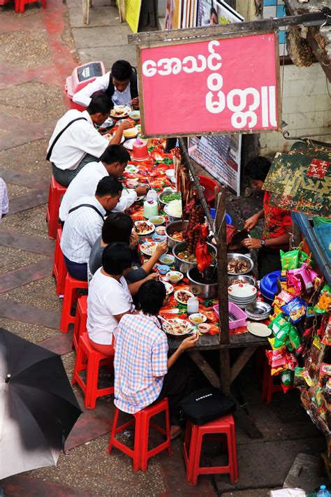 Myanmar Street food - Gamintraveler