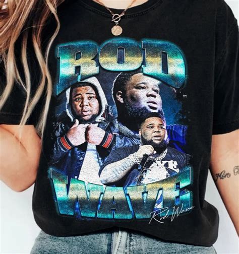 Rod Wave T Shirt, Rod Wave Merch, Rod Wave Rapper Music T-shirt Hip Hop ...