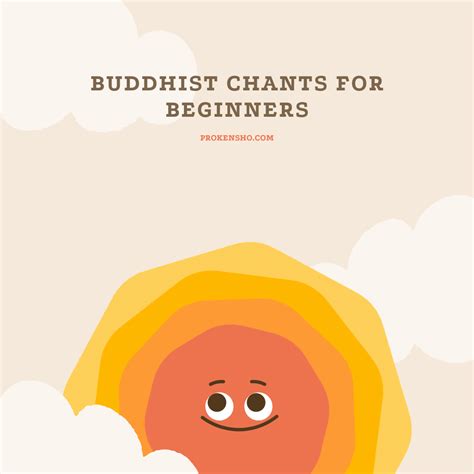 Buddhist Chants for Beginners - ProKensho