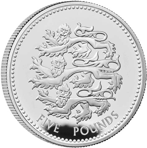 Five Pounds 2023 Pride of England, Coin from United Kingdom - Online ...