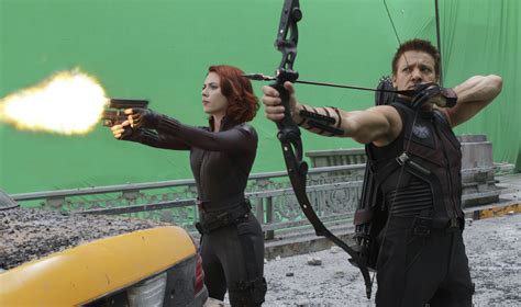 Black Widow & Hawkeye - Hawkeye & Black Widow Photo (25872010) - Fanpop