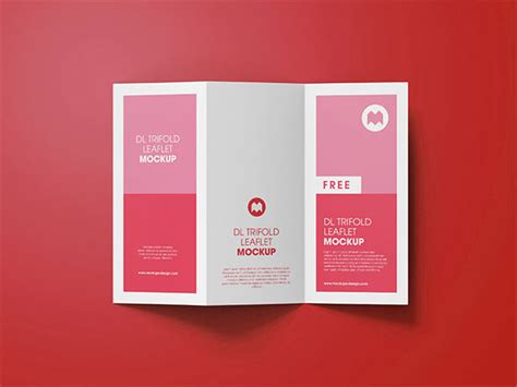 40 Best Free Tri-Fold / 3 Panel Brochure Mockup PSD Files