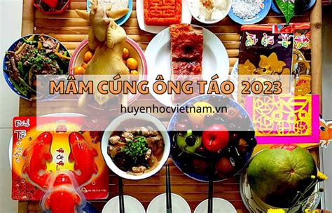 Gợi ý mâm cỗ cúng ông Công ông Táo 2023 đầy đủ, chi tiết nhất - Tử Vi ...