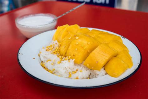 Thai Mango Sticky Rice Recipe: Authentic Thai Street Food Style!