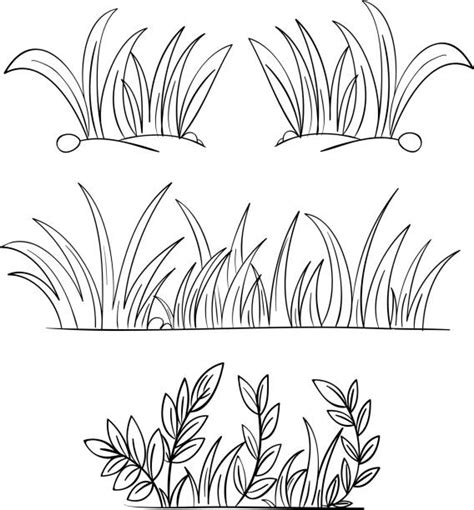 21,900+ Grass Line Art Stock Illustrations, Royalty-Free Vector Graphics & Clip Art - iStock