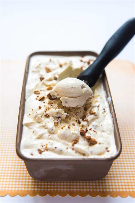 Toasted Almond Ice Cream - House of Nash Eats