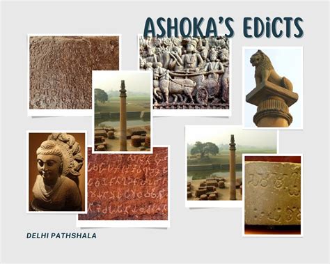 Ashoka's Edicts: Locations, Messages and Role - DU Notes