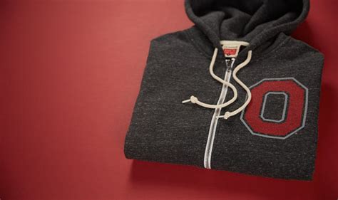 Block O Zip Hoodie Ohio State University Bucks Sweatshirt – HOMAGE