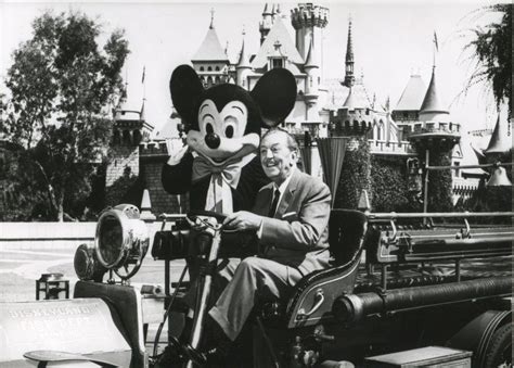 Walt Disney and Mickey Mouse in Disneyland, 1950s for sale at Pamono