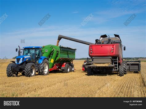 Tractor Combine Image & Photo (Free Trial) | Bigstock