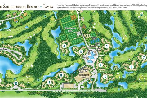 Map & Directions | Tampa, FL Hotels | Saddlebrook Resort