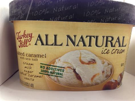 Crazy Food Dude: Review: Turkey Hill All Natural Salted Caramel Ice Cream