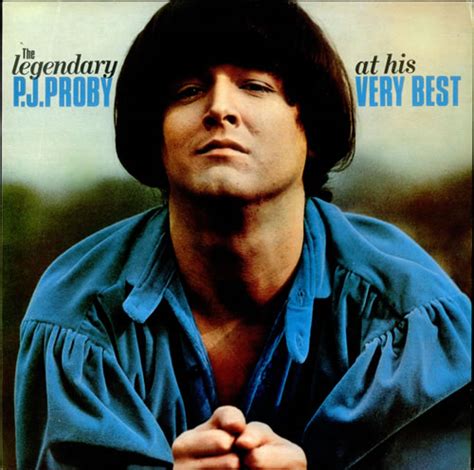 P. J. Proby At His Very Best UK vinyl LP album (LP record) (240653)