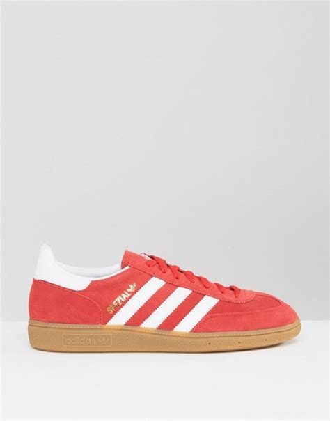 adidas Originals Spezial Trainers In Red – InStyle America