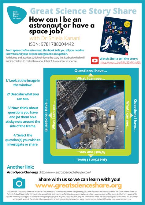 Great Science Stories: How to be an Astronaut — The Great Science Share ...