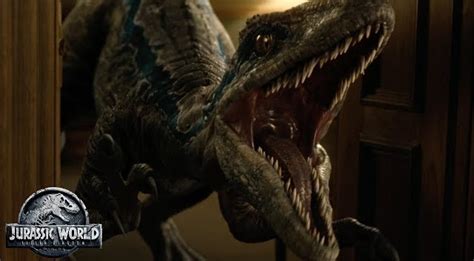 Blue vs. Indoraptor in latest TV spot for Jurassic World: Fallen Kingdom!