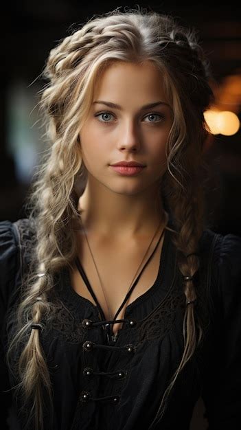 Premium AI Image | sweden beautiful girl 20 year old phone wallpaper ...