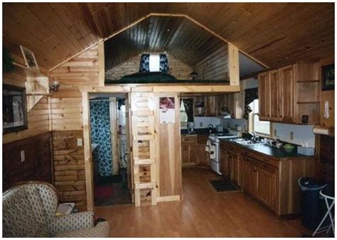 25 Storage Shed Interior Design 45 Interesting Small Cabin Ideas Interior interiordesign Chec ...